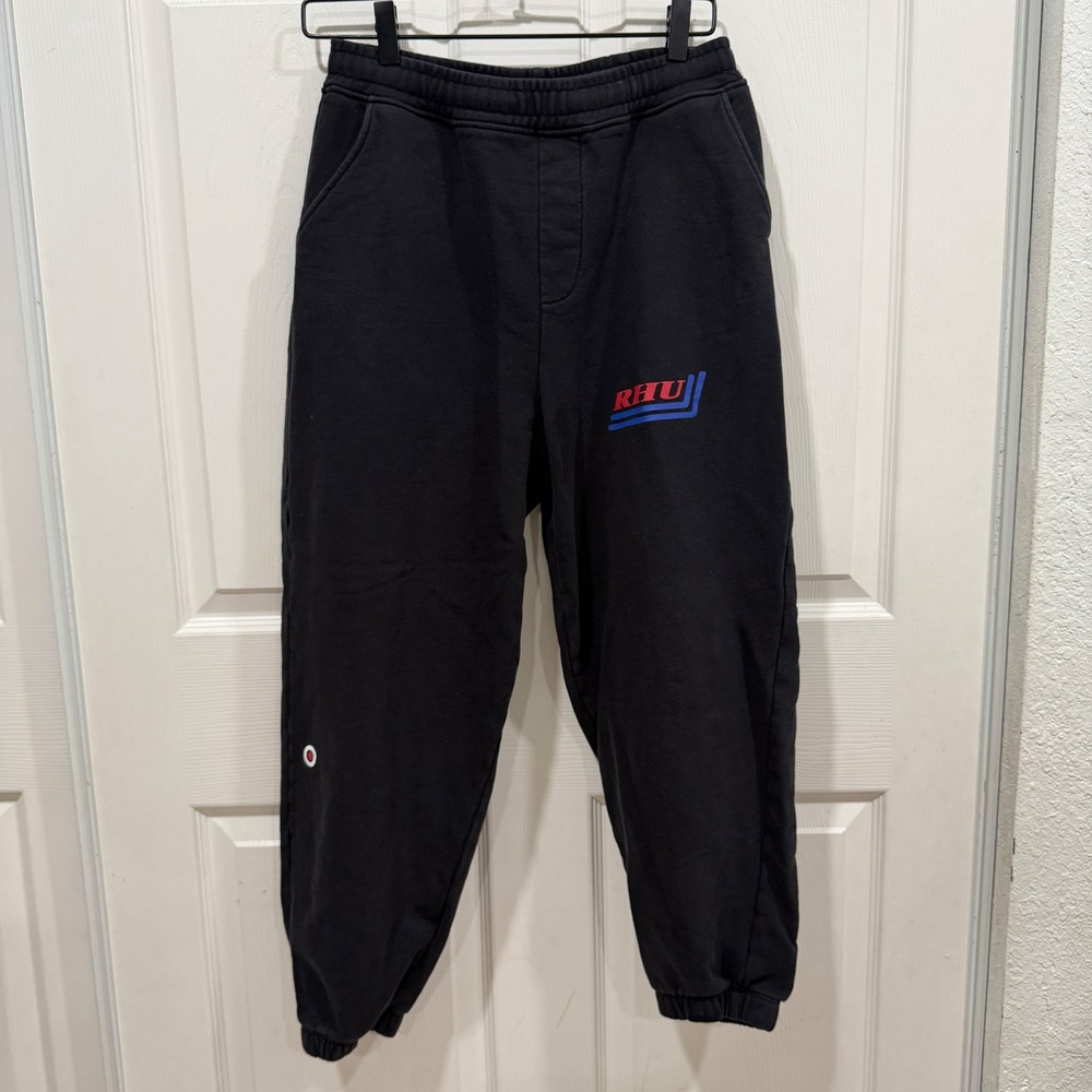 RHU Rhuigi Zara Redesigning Human Uniform Black Sweatpants Joggers S-M